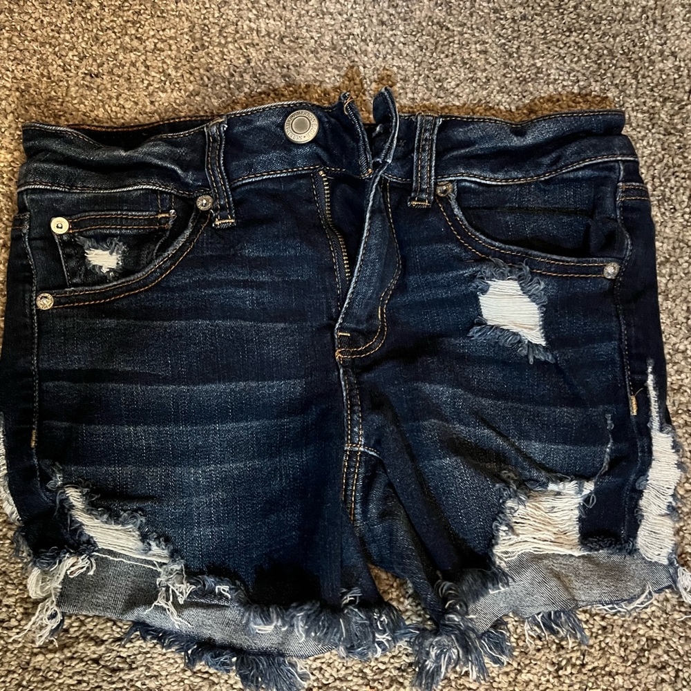 american eagle nike shorts size 6
